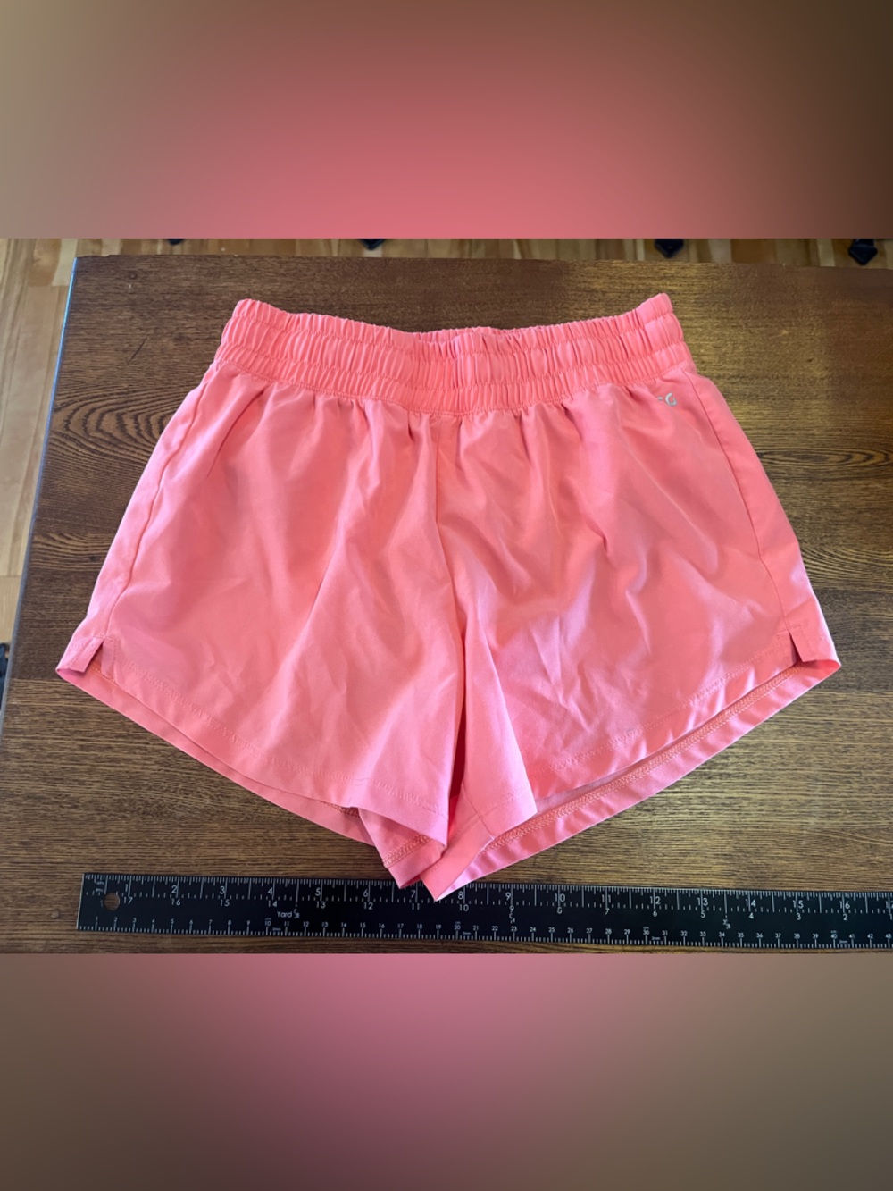 DSG Coral Pink Elastic Waist Girls' Shorts
